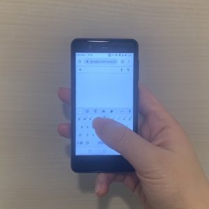 RakutenMini英語文字入力